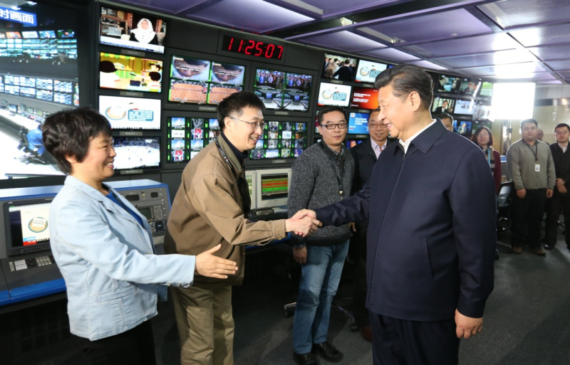 2019年1月25日，十九屆中央政治局在人民日報社就全媒體時代和媒體融合發(fā)展舉行第十二次集體學習。習近平總書記主持學習并發(fā)表重要講話。