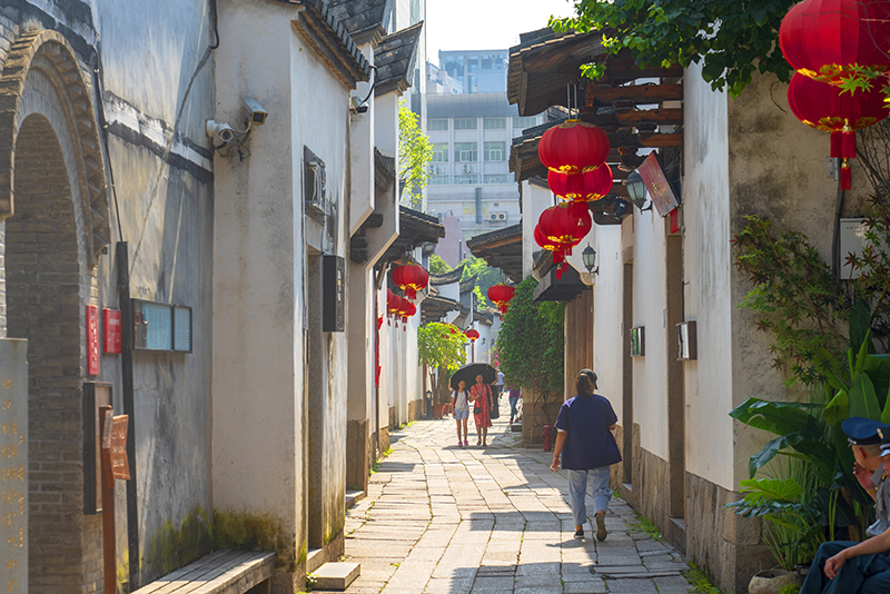 2019年6月28日，福州，三坊七巷風(fēng)光。
