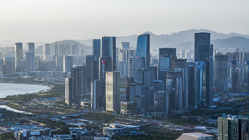 圖為深圳前海城市風(fēng)光。